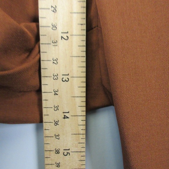 Banana Republic Sculpted Stretch Bootcut Womens Trouser 12 P Brown Pants 438 - Picture 3 of 12